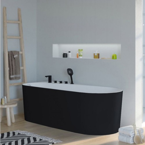 schéma Baignoire îlot Aranda Black