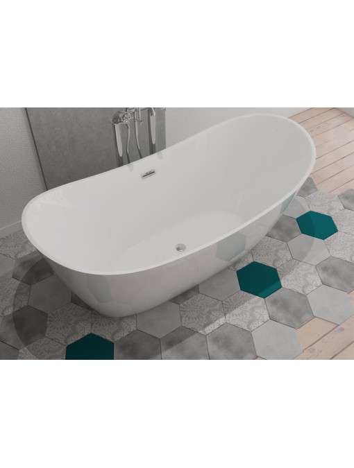 Baignoire îlot Bolsena vue intérieure