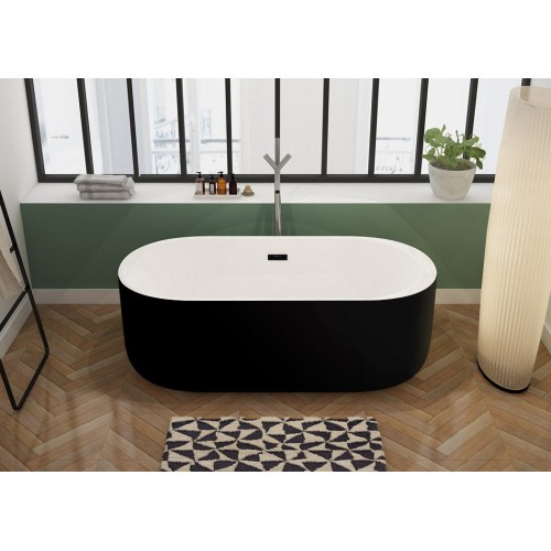 Baignoire îlot Piave Black