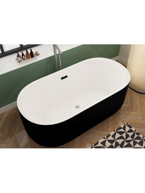 Baignoire îlot Piave Black