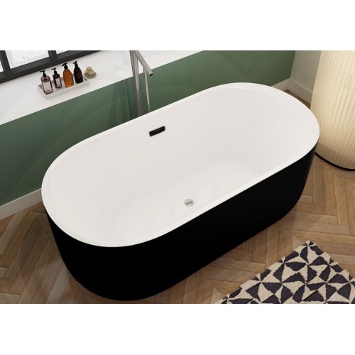 Baignoire îlot Piave Black