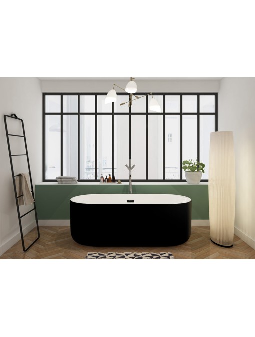 Baignoire îlot Piave Black