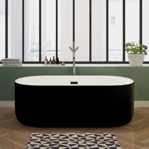 Dimensions Baignoire îlot Piave Black