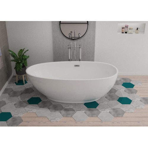 Baignoire îlot Sangro ultra tendance