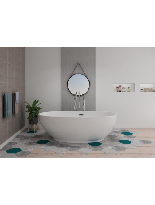 Baignoire îlot oeuf Sangro
