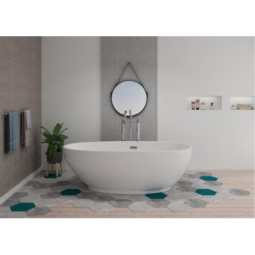 Baignoire îlot Sangro ultra tendance