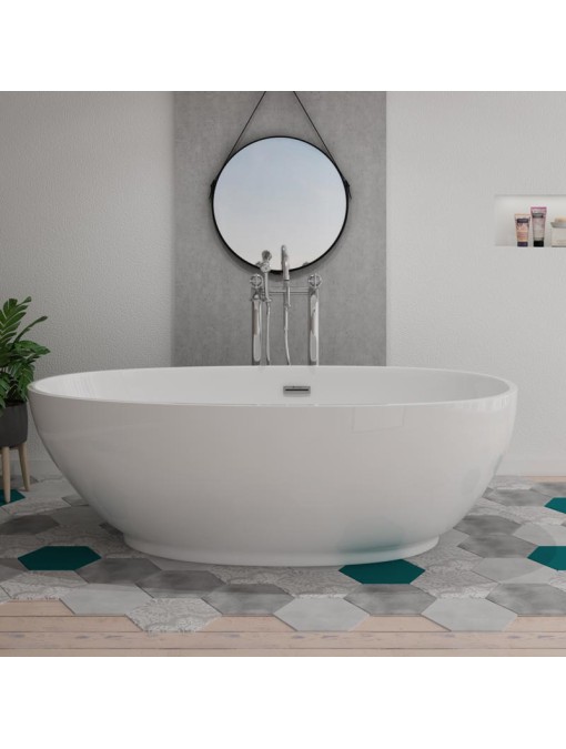 Baignoire îlot Sangro ultra tendance