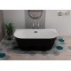 Baignoire îlot tendance design Lazzio Black