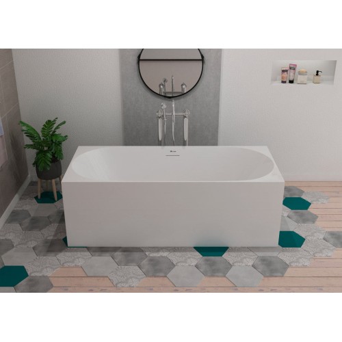 Baignoire îlot rectangulaire Agueda