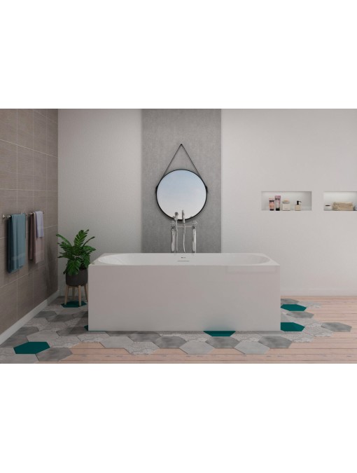 Baignoire îlot blanche Agueda