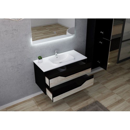 Meuble simple vasque URBINO 1000