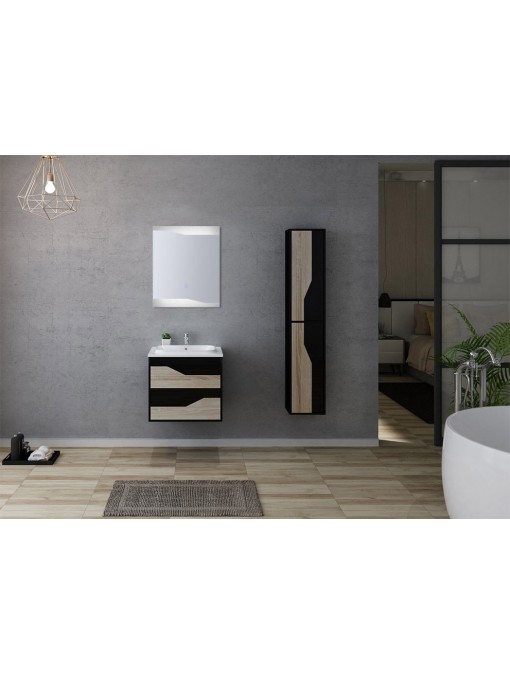 Meuble Scandinave et noir URBINO 600