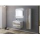 Meuble de salle de bain simple vasque URBINO 800 Scandinave et Blanc