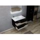 tiroirs ouverts URBINO 800 Scandinave et Noir