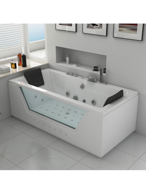 Baignoire balnéo Palamos 2 32 jets avec hublot