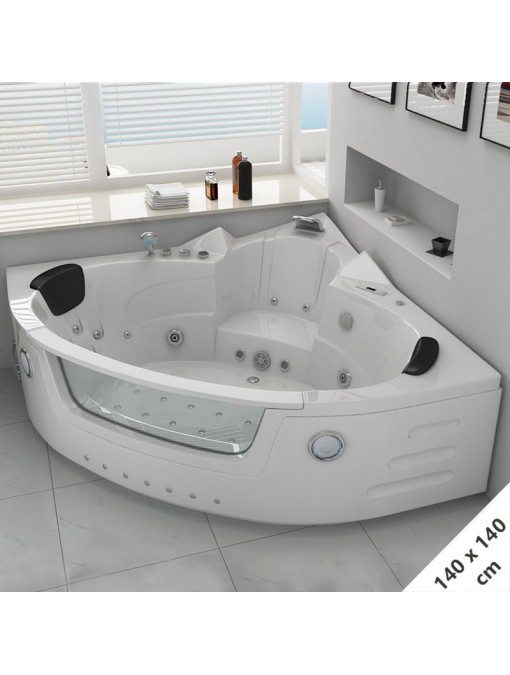 Baignoire balnéo 39 jets de massage Maeva