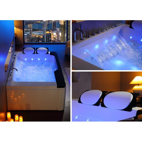 Baignoire balneo 51 jets de massage Panama