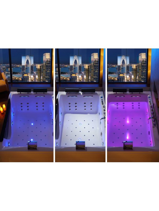 Baignoire balnéo G-Cayenne 48 jets