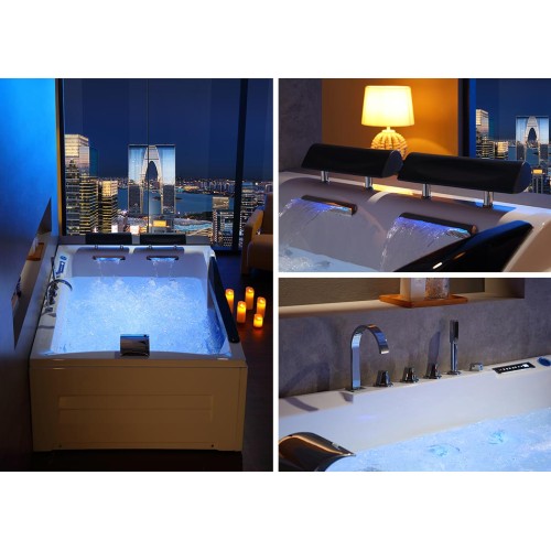 Baignoire balnéo G-Cayenne 48 jets