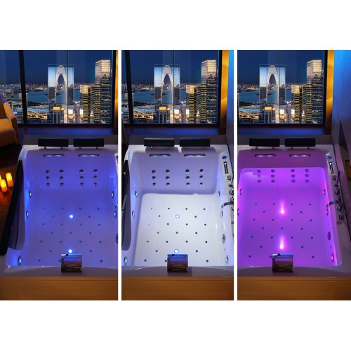 Baignoire balnéo D-Cayenne 48 jets