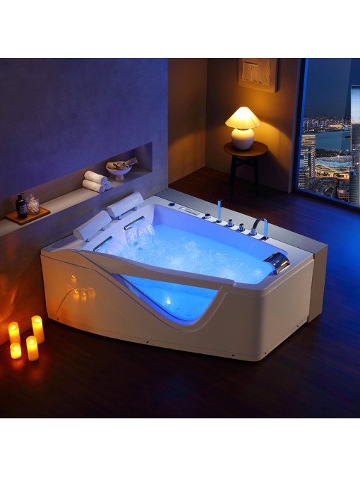 Baignoire au design moderne pour massage en duo 
