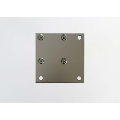 Lot de 4 pieds carrés pour meuble en 20 cm