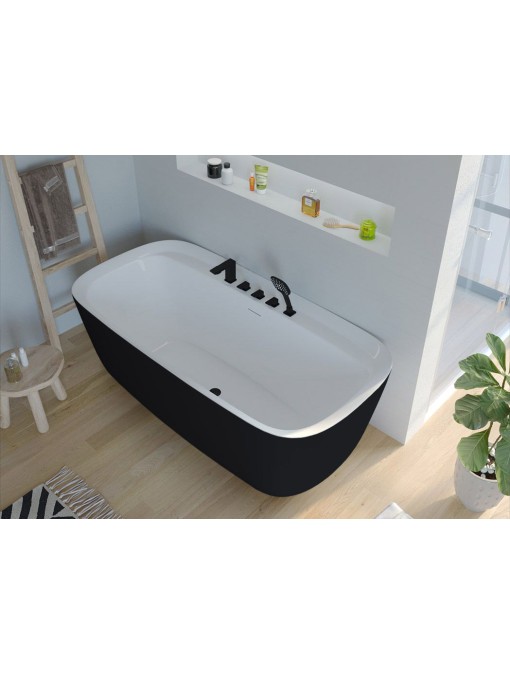 Baignoire îlot Lucena Black