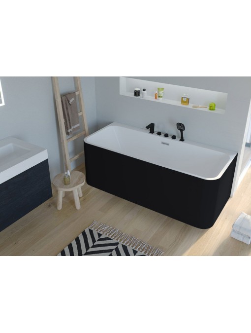 Baignoire îlot Cardano Black