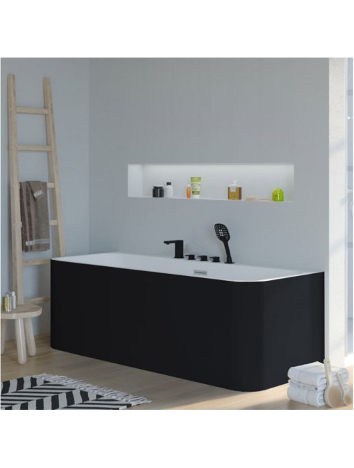 Baignoire îlot Cardano Black