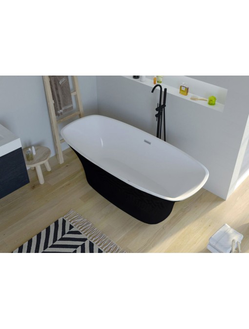 Baignoire îlot Lizarra Black