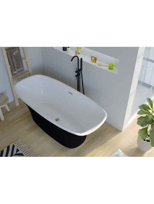 Baignoire îlot Lizarra Black