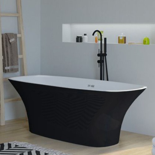 Baignoire îlot Lizarra Black