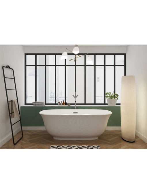 Baignoire îlot Savena classique revisité