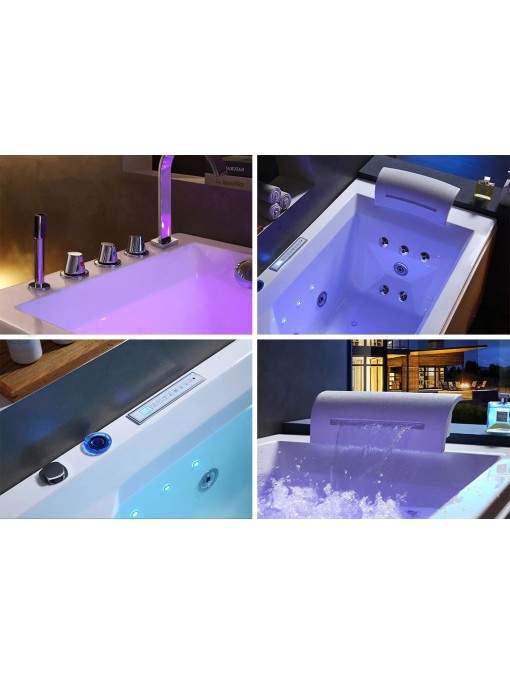détails Baignoire G-Mumbai 30 jets