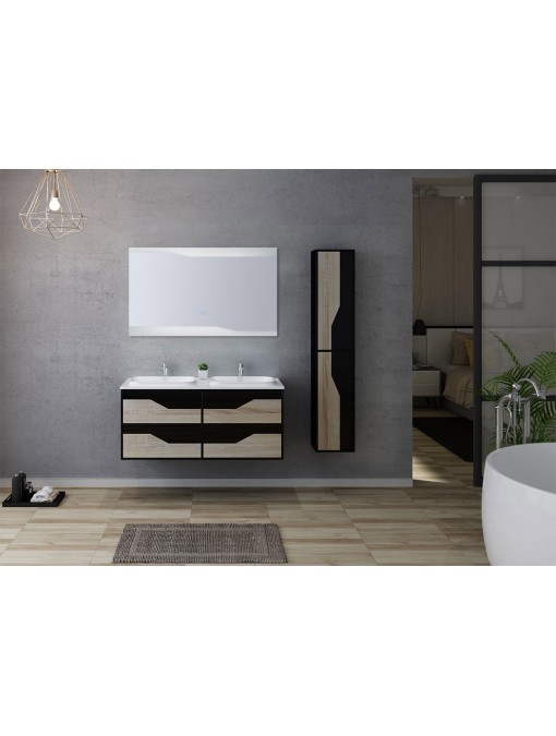 Meuble design double vasque URBINO 1200