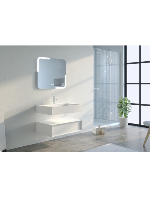 Ensemble Meuble de salle de bain FLORENTINO-800B