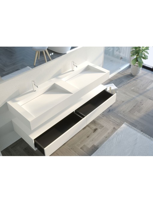 Rangements Meuble de salle de bain FLORENTINO 1600B