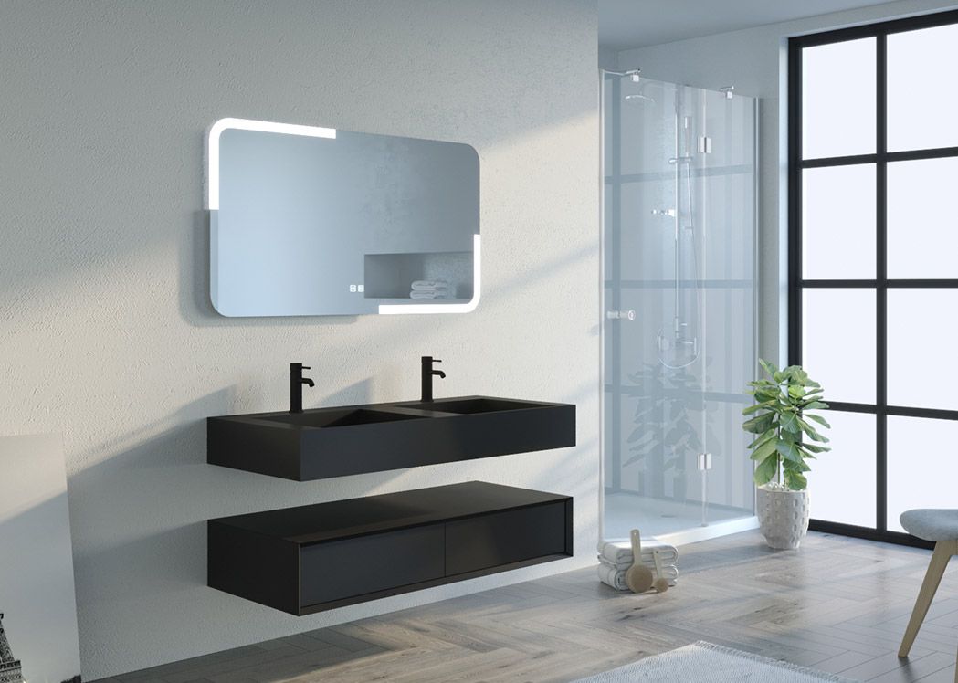 Ensemble meuble de salle de bain 120 cm, ensemble de salle de bain 120