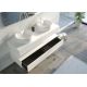Rangements Meuble de salle de bain FABRIANO 1400 blanc mat