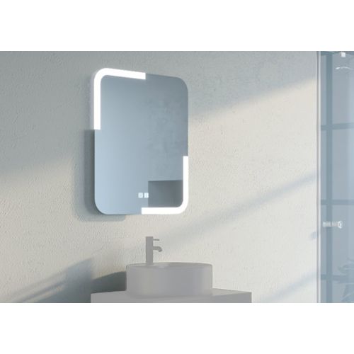 Miroir rectangulaire vertical à LED PRISMA_600