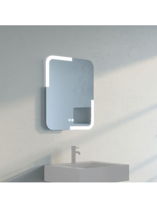 Miroir rectangulaire vertical à LED PRISMA_600