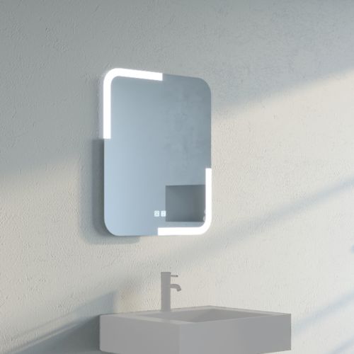 Miroir rectangulaire vertical à LED PRISMA_600