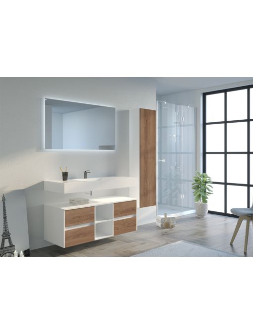 Ensemble Meuble de salle de bain VISENZA 1200 SV-B