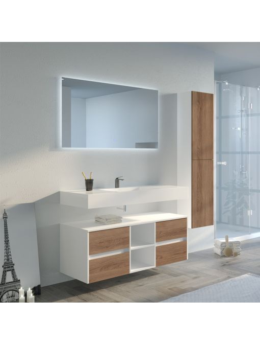 Bel ensemble Meuble de salle de bain VISENZA 1200 SV-B