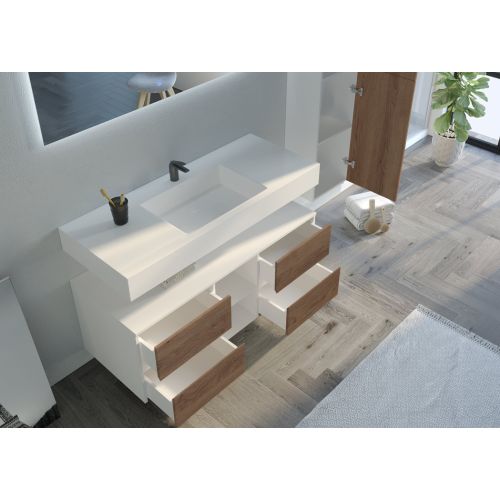 Bel ensemble Meuble de salle de bain VISENZA 1200 SV-B