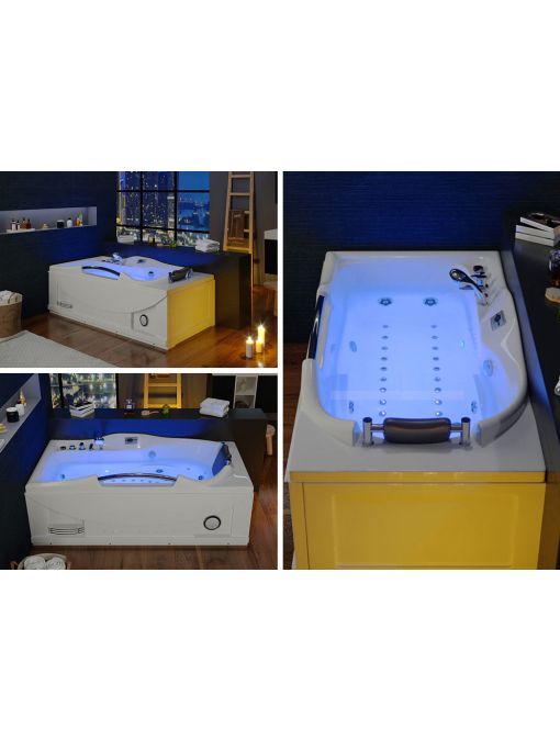Détails Baignoire balnéo G-Fidji 30 jets
