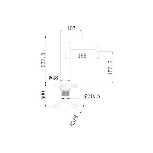 Robinet mitigeur DAHLIA Chrome