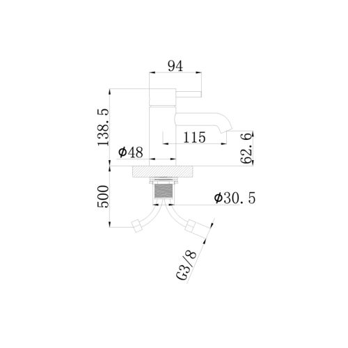 Robinet mitigeur DAHLIA LITTLE Chrome