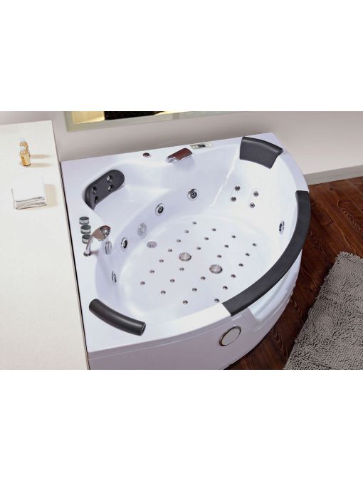 Thalassothérapie à domicile avec cette baignoire d'angle