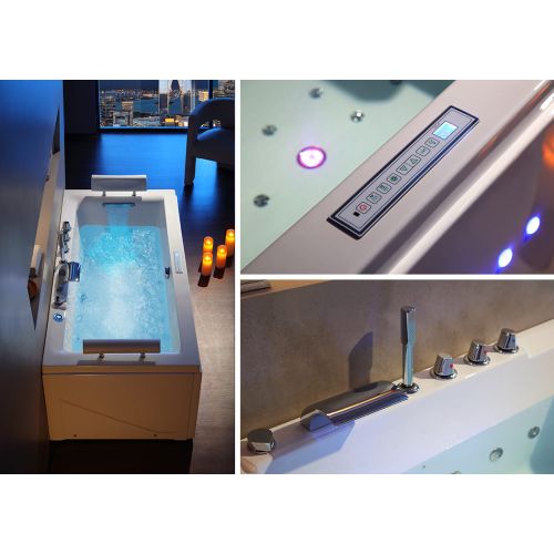 Baignoire Design balnéo Islande 48 jets